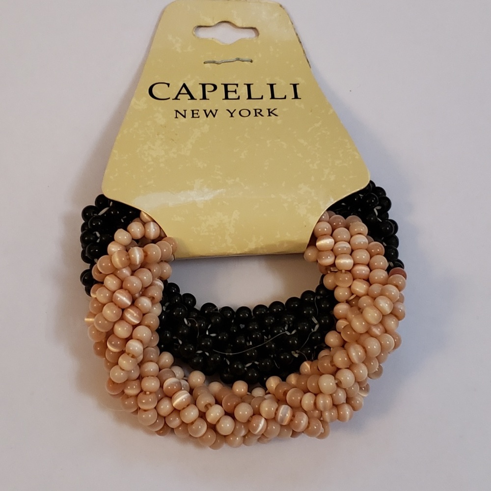 NWT Capelli of New York Beaded Swirl Bracelets